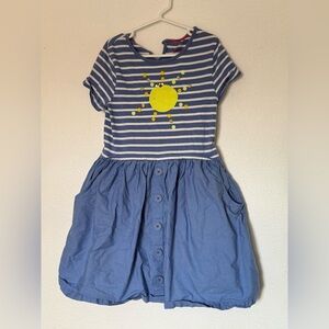 Mini Boden Sunshine Sequin Colour Change Dress size 8-9